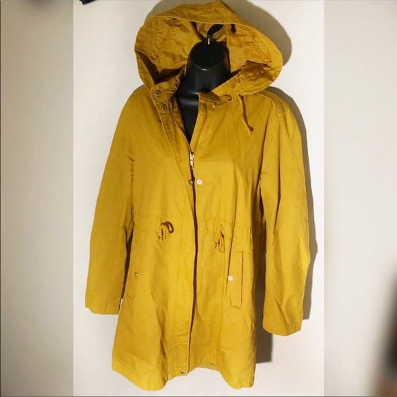 Forever 21 Jackets & Blazers - 🌟FOREVER21 Mustard Yellow Long Utility Jacket